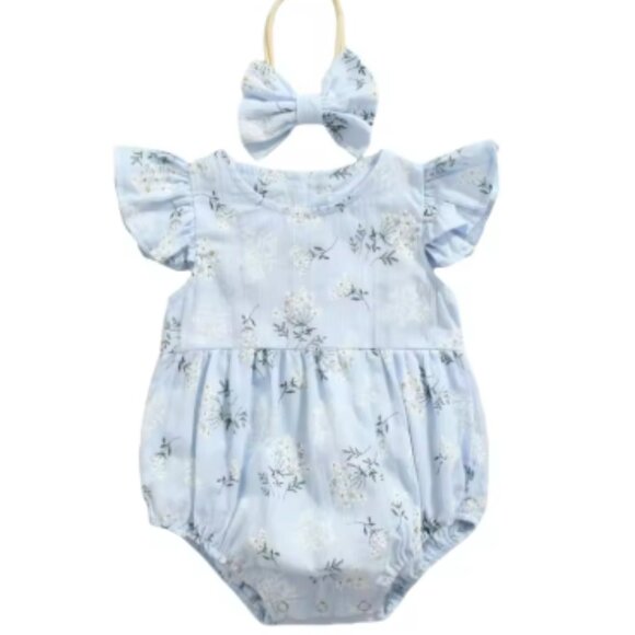 Baby Romper, Baby Girl Outfit, Baby Gift Idea, Cute Outfit, Baby Shower, Newborn - Picture 1 of 2